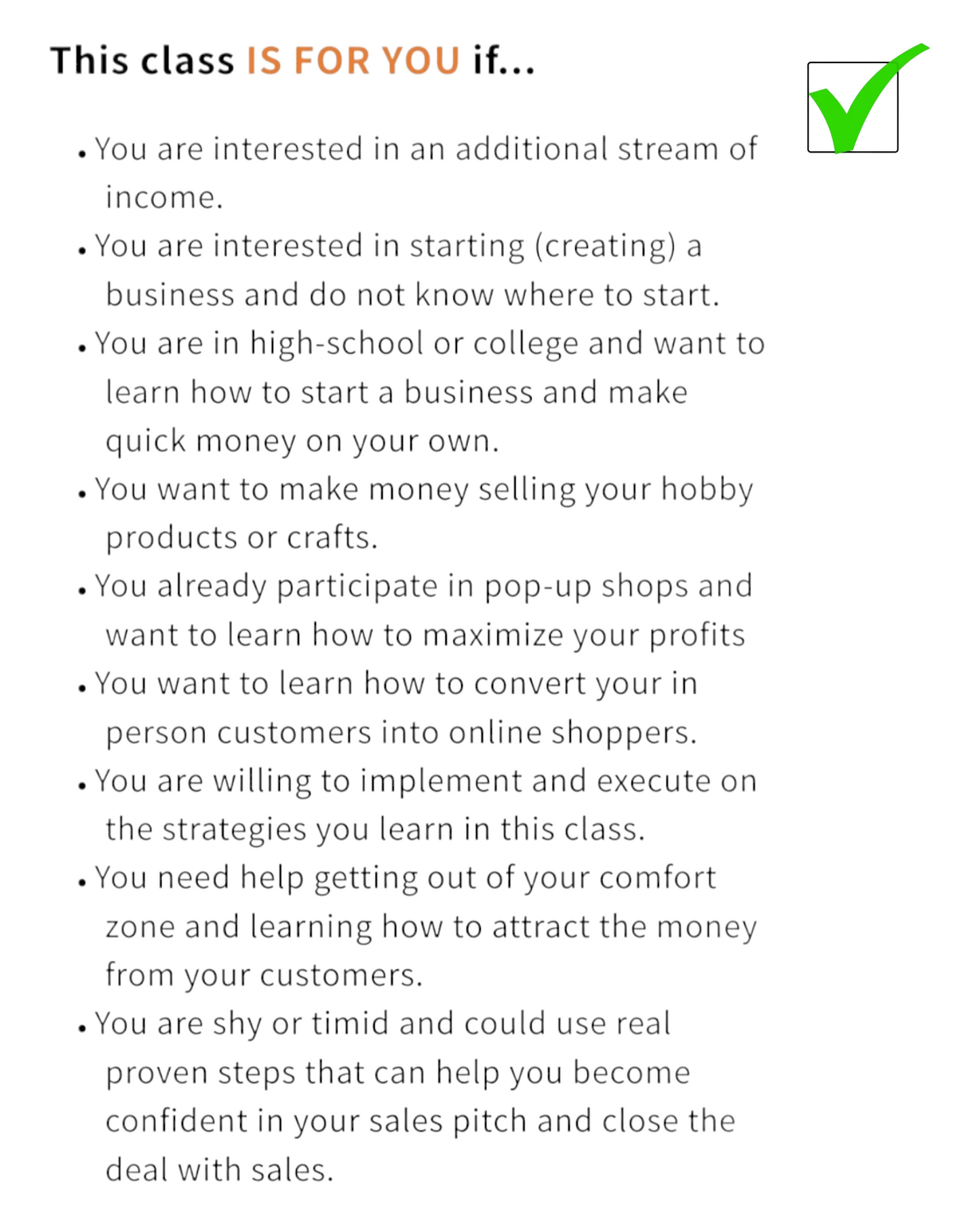 Start A Business - Digital Course - ELITE ACCESS with Guest Speakers