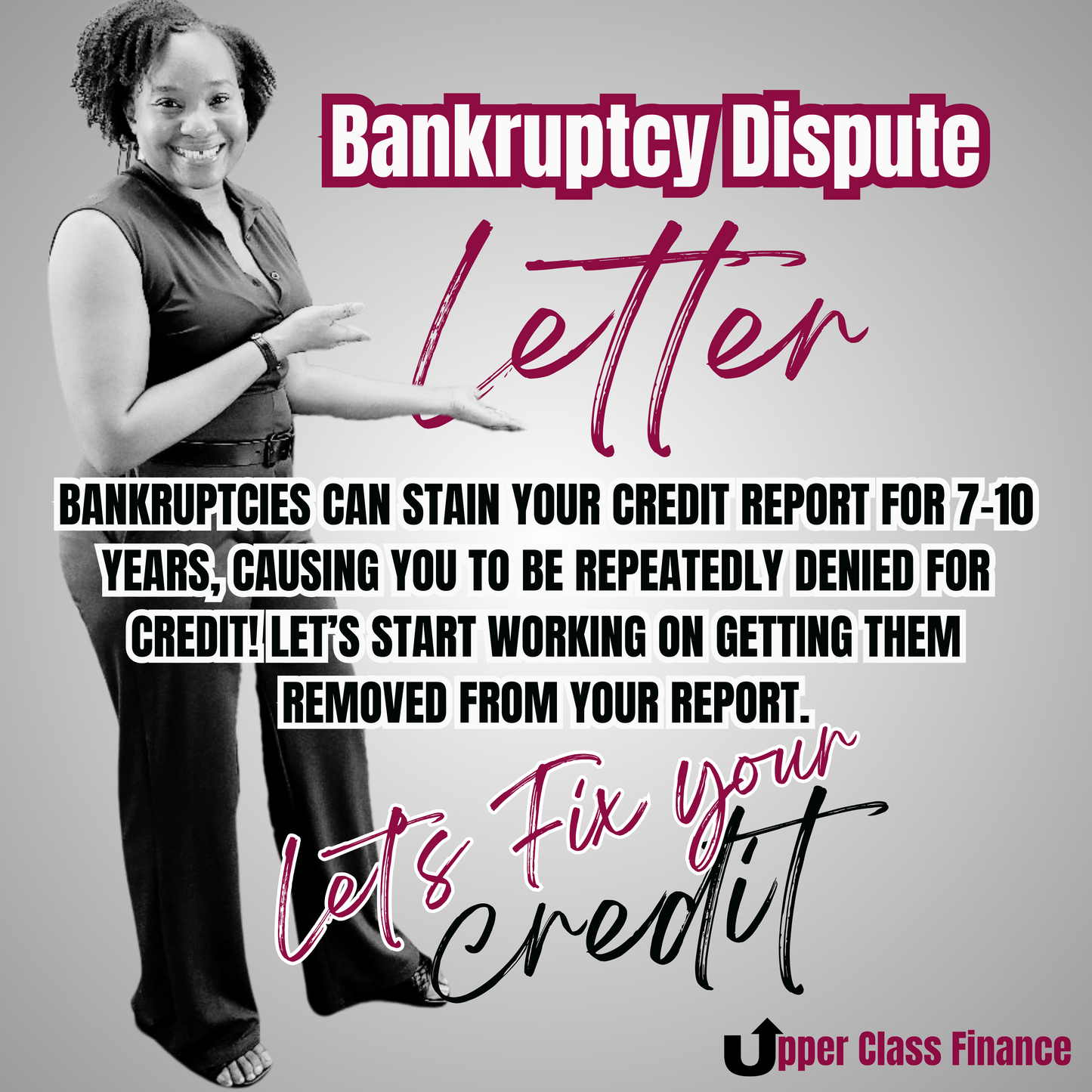 Bankruptcy Dispute Letter