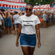 Productivity over Popularity White Tee