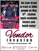Vendor Invasion - Booth - Registration is Now Closed