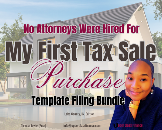 Bid To Deed - Tax Sale Templates