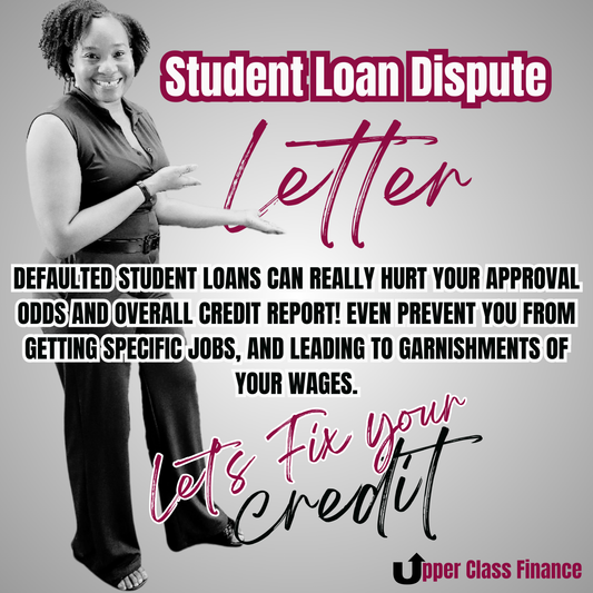 Student Loan Dispute Letter
